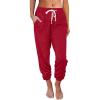 imageAUTOMET Sweatpants Women with Pockets Lounge Casual Pajama Pants Joggers Fall Clothes Spring Outfits Resort Wear 2025Red