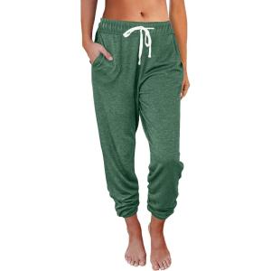 imageAUTOMET Sweatpants Women with Pockets Lounge Casual Pajama Pants Joggers Fall Clothes Spring Outfits Resort Wear 2025Green