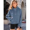 imageAUTOMET Womens Hoodies Fleece Fall Fashion Outfits Workout Sweatshirts Winter Jackets Oversized Pullover Tops Clothes 2025Blue