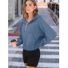 imageAUTOMET Womens Hoodies Fleece Fall Fashion Outfits Workout Sweatshirts Winter Jackets Oversized Pullover Tops Clothes 2025Blue