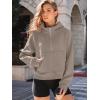 imageAUTOMET Womens Hoodies Fleece Fall Fashion Outfits Workout Sweatshirts Winter Jackets Oversized Pullover Tops Clothes 2025Coffeegrey
