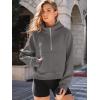 imageAUTOMET Womens Hoodies Fleece Fall Fashion Outfits Workout Sweatshirts Winter Jackets Oversized Pullover Tops Clothes 2025Darkgrey