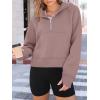 imageAUTOMET Womens Hoodies Fleece Fall Fashion Outfits Workout Sweatshirts Winter Jackets Oversized Pullover Tops Clothes 2025Darkpink