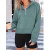 imageAUTOMET Womens Hoodies Fleece Fall Fashion Outfits Workout Sweatshirts Winter Jackets Oversized Pullover Tops Clothes 2025Green
