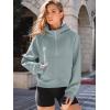 imageAUTOMET Womens Hoodies Fleece Fall Fashion Outfits Workout Sweatshirts Winter Jackets Oversized Pullover Tops Clothes 2025Greygreen