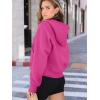 imageAUTOMET Womens Hoodies Fleece Fall Fashion Outfits Workout Sweatshirts Winter Jackets Oversized Pullover Tops Clothes 2025Hotpink