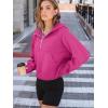 imageAUTOMET Womens Hoodies Fleece Fall Fashion Outfits Workout Sweatshirts Winter Jackets Oversized Pullover Tops Clothes 2025Hotpink