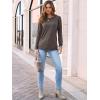 imageAUTOMET Womens Long Sleeve Shirts Casual Loose Fit Tops Fall Fashion Dressy Basic Trendy Outfits Clothes 2024Coffee Grey