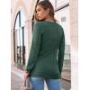 imageAUTOMET Womens Long Sleeve Shirts Casual Loose Fit Tops Fall Fashion Dressy Basic Trendy Outfits Clothes 2024Green