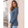 imageAUTOMET Womens Long Sleeve Shirts Casual Loose Fit Tops Fall Fashion Dressy Basic Trendy Outfits Clothes 2024Haze Blue