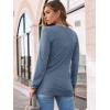 imageAUTOMET Womens Long Sleeve Shirts Casual Loose Fit Tops Fall Fashion Dressy Basic Trendy Outfits Clothes 2024Haze Blue