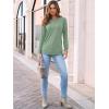 imageAUTOMET Womens Long Sleeve Shirts Casual Loose Fit Tops Fall Fashion Dressy Basic Trendy Outfits Clothes 2024Light Green