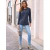 imageAUTOMET Womens Long Sleeve Shirts Casual Loose Fit Tops Fall Fashion Dressy Basic Trendy Outfits Clothes 2024Navy