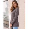 imageAUTOMET Womens Long Sleeve Shirts Casual Loose Fit Tops Fall Fashion Dressy Basic Trendy Outfits Clothes 2024Rose Taupe