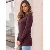 imageAUTOMET Womens Long Sleeve Shirts Casual Loose Fit Tops Fall Fashion Dressy Basic Trendy Outfits Clothes 2024Wine Red