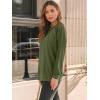 imageAUTOMET Womens Long Sleeve Shirts Lace Tops Business Casual Fall Fashion Outfits Clothes Knitted Y2k BlousesArmygreen