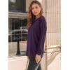 imageAUTOMET Womens Long Sleeve Shirts Lace Tops Business Casual Fall Fashion Outfits Clothes Knitted Y2k BlousesDarkpurple