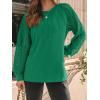 imageAUTOMET Womens Long Sleeve Shirts Lace Tops Business Casual Fall Fashion Outfits Clothes Knitted Y2k BlousesGrass