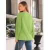 imageAUTOMET Womens Long Sleeve Shirts Lace Tops Business Casual Fall Fashion Outfits Clothes Knitted Y2k BlousesLightgreen