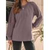 imageAUTOMET Womens Long Sleeve Shirts Lace Tops Business Casual Fall Fashion Outfits Clothes Knitted Y2k BlousesNutmeg