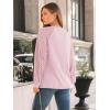 imageAUTOMET Womens Long Sleeve Shirts Lace Tops Business Casual Fall Fashion Outfits Clothes Knitted Y2k BlousesPink