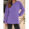 imageAUTOMET Womens Long Sleeve Shirts Lace Tops Business Casual Fall Fashion Outfits Clothes Knitted Y2k BlousesPurple