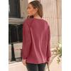 imageAUTOMET Womens Long Sleeve Shirts Lace Tops Business Casual Fall Fashion Outfits Clothes Knitted Y2k BlousesRust