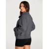 imageAUTOMET Womens Sweatshirts Half Zip Cropped Pullover Fleece Quarter Zipper Hoodies 2025 Fall Fashion Outfits ClothesDarkdrey