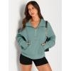 imageAUTOMET Womens Sweatshirts Half Zip Cropped Pullover Fleece Quarter Zipper Hoodies 2025 Fall Fashion Outfits ClothesLake