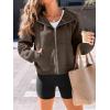 imageAUTOMET Womens Zip Up Hoodies Fleece Jackets Oversized Sweatshirts Fall Fashion Outfits 2025 Sweaters Winter ClothesCoffee