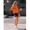 imageAUTOMET Womens Zip Up Hoodies Fleece Jackets Oversized Sweatshirts Fall Fashion Outfits 2025 Sweaters Winter ClothesOrange