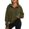 imageAUTOMET Womens Hoodies Fleece Fall Fashion Outfits Workout Sweatshirts Winter Jackets Oversized Pullover Tops Clothes 2025Armygreen