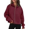 imageAUTOMET Womens Zip Up Hoodies Fleece Jackets Oversized Sweatshirts Fall Fashion Outfits 2025 Sweaters Winter ClothesWinered