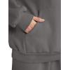 imageAUTOMET Womens 2 Piece Outfits Lounge Hoodie Sweatsuit Sets Oversized Sweatshirt Baggy Fall Fashion Sweatpants with PocketsBlackgrey