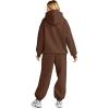 imageAUTOMET Womens 2 Piece Outfits Lounge Hoodie Sweatsuit Sets Oversized Sweatshirt Baggy Fall Fashion Sweatpants with PocketsCoffee