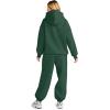 imageAUTOMET Womens 2 Piece Outfits Lounge Hoodie Sweatsuit Sets Oversized Sweatshirt Baggy Fall Fashion Sweatpants with PocketsDarkgreen