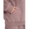 imageAUTOMET Womens 2 Piece Outfits Lounge Hoodie Sweatsuit Sets Oversized Sweatshirt Baggy Fall Fashion Sweatpants with PocketsDarkpink