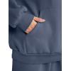 imageAUTOMET Womens 2 Piece Outfits Lounge Hoodie Sweatsuit Sets Oversized Sweatshirt Baggy Fall Fashion Sweatpants with PocketsDustyblue