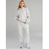imageAUTOMET Womens 2 Piece Outfits Lounge Hoodie Sweatsuit Sets Oversized Sweatshirt Baggy Fall Fashion Sweatpants with PocketsGrey