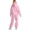 imageAUTOMET Womens 2 Piece Outfits Lounge Hoodie Sweatsuit Sets Oversized Sweatshirt Baggy Fall Fashion Sweatpants with PocketsPalepink