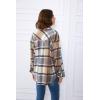 imageAUTOMET Womens Fall Outfits Fashion Clothes Shackets Flannel Plaid Button Down Long Sleeve Shirts JacketsBluebrown