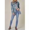 imageAUTOMET Womens Fall Outfits Fashion Clothes Shackets Flannel Plaid Button Down Long Sleeve Shirts JacketsDarkblue