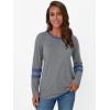 imageAUTOMET Womens Long Sleeve Shirts Color Block Casual Crewneck Tops Tshirt Basic Tee Fall Fashion Clothes Trendy OutfitsGrey