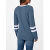 imageAUTOMET Womens Long Sleeve Shirts Color Block Casual Crewneck Tops Tshirt Basic Tee Fall Fashion Clothes Trendy OutfitsLightblue
