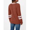 imageAUTOMET Womens Long Sleeve Shirts Color Block Casual Crewneck Tops Tshirt Basic Tee Fall Fashion Clothes Trendy OutfitsMaple