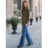 imageAUTOMET Womens Long Sleeve Shirts Loose Fitted Crewneck Basic Tops Casual Outfits Fall Clothes 2025Army Green