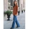 imageAUTOMET Womens Long Sleeve Shirts Loose Fitted Crewneck Basic Tops Casual Outfits Fall Clothes 2025Caramel