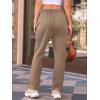 imageAUTOMET Womens Wide Leg Sweatpants Fleece Lined Baggy Straight Leg Lounge Pants Fall Outfits Athletic Joggers with PocketsCoffeegrey