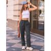 imageAUTOMET Womens Wide Leg Sweatpants Fleece Lined Baggy Straight Leg Lounge Pants Fall Outfits Athletic Joggers with PocketsDarkgrey