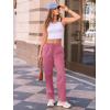 imageAUTOMET Womens Wide Leg Sweatpants Fleece Lined Baggy Straight Leg Lounge Pants Fall Outfits Athletic Joggers with PocketsDarkpink